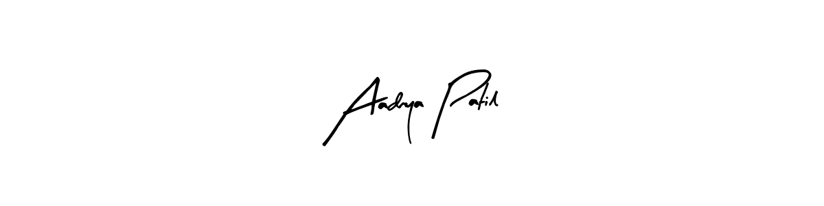 Create a beautiful signature design for name Aadnya Patil. With this signature (Arty Signature) fonts, you can make a handwritten signature for free. Aadnya Patil signature style 8 images and pictures png