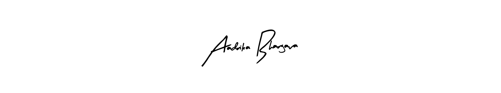 Also You can easily find your signature by using the search form. We will create Aadrika Bhargava name handwritten signature images for you free of cost using Arty Signature sign style. Aadrika Bhargava signature style 8 images and pictures png