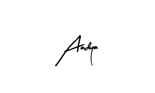 Make a beautiful signature design for name Aadya. Use this online signature maker to create a handwritten signature for free. Aadya signature style 8 images and pictures png