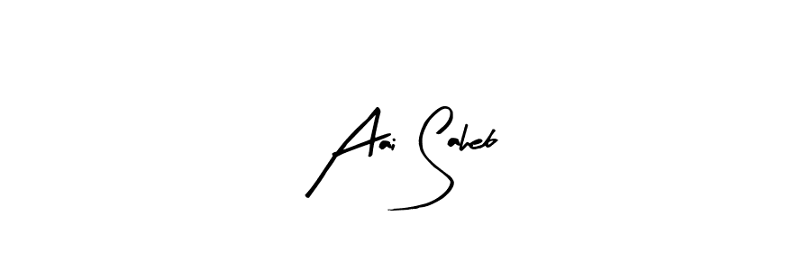 This is the best signature style for the Aai Saheb name. Also you like these signature font (Arty Signature). Mix name signature. Aai Saheb signature style 8 images and pictures png