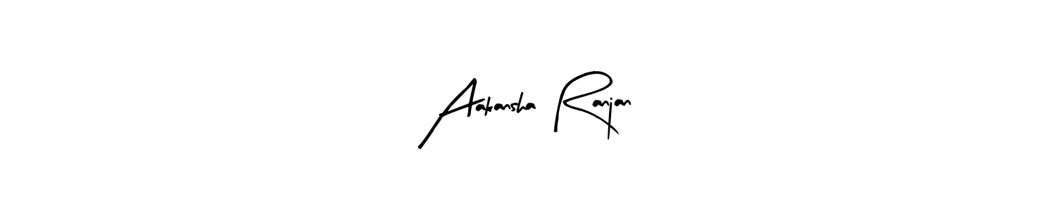 Use a signature maker to create a handwritten signature online. With this signature software, you can design (Arty Signature) your own signature for name Aakansha Ranjan. Aakansha Ranjan signature style 8 images and pictures png