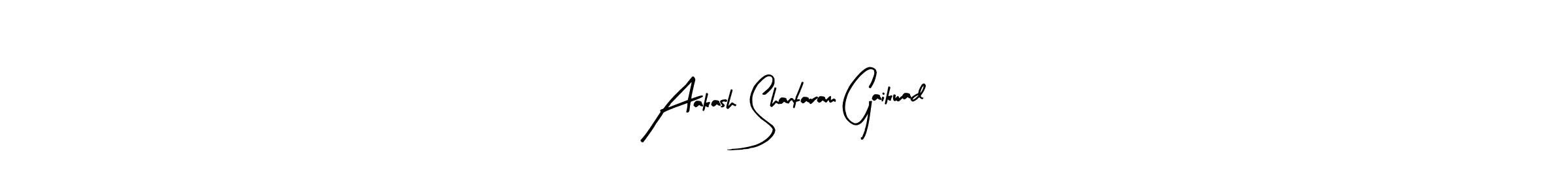 You should practise on your own different ways (Arty Signature) to write your name (Aakash Shantaram Gaikwad) in signature. don't let someone else do it for you. Aakash Shantaram Gaikwad signature style 8 images and pictures png