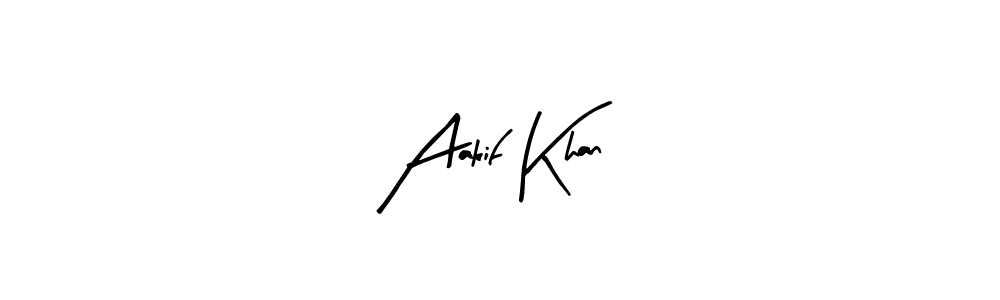 Also we have Aakif Khan name is the best signature style. Create professional handwritten signature collection using Arty Signature autograph style. Aakif Khan signature style 8 images and pictures png