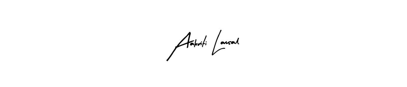 Use a signature maker to create a handwritten signature online. With this signature software, you can design (Arty Signature) your own signature for name Aakriti Lamsal. Aakriti Lamsal signature style 8 images and pictures png