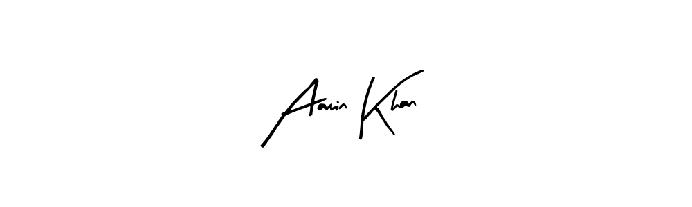 You should practise on your own different ways (Arty Signature) to write your name (Aamin Khan) in signature. don't let someone else do it for you. Aamin Khan signature style 8 images and pictures png