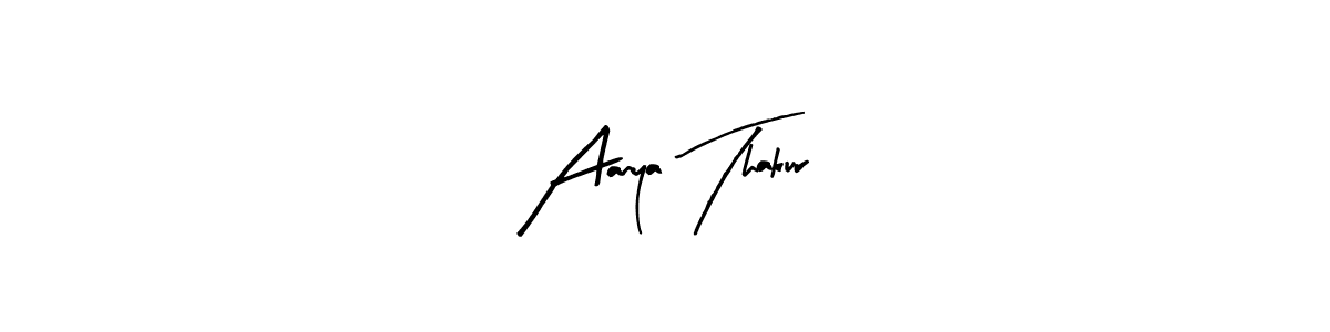 Make a beautiful signature design for name Aanya Thakur. Use this online signature maker to create a handwritten signature for free. Aanya Thakur signature style 8 images and pictures png