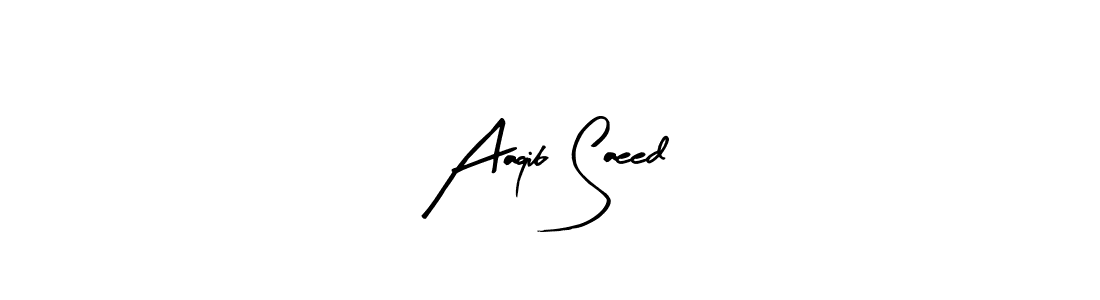 Also we have Aaqib Saeed name is the best signature style. Create professional handwritten signature collection using Arty Signature autograph style. Aaqib Saeed signature style 8 images and pictures png