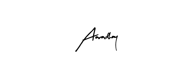 Aaradhay stylish signature style. Best Handwritten Sign (Arty Signature) for my name. Handwritten Signature Collection Ideas for my name Aaradhay. Aaradhay signature style 8 images and pictures png