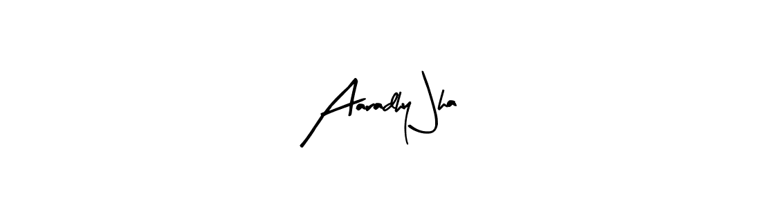 You can use this online signature creator to create a handwritten signature for the name Aaradhy Jha. This is the best online autograph maker. Aaradhy Jha signature style 8 images and pictures png