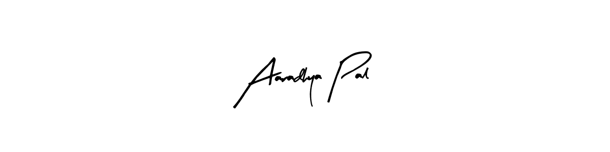 You can use this online signature creator to create a handwritten signature for the name Aaradhya Pal. This is the best online autograph maker. Aaradhya Pal signature style 8 images and pictures png