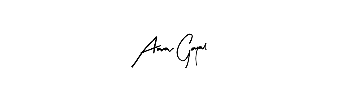 Aarav Goyal stylish signature style. Best Handwritten Sign (Arty Signature) for my name. Handwritten Signature Collection Ideas for my name Aarav Goyal. Aarav Goyal signature style 8 images and pictures png