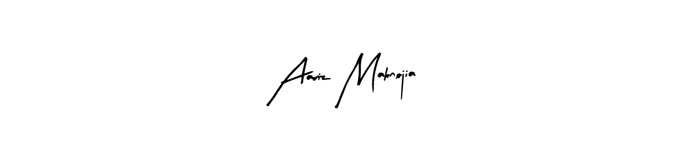 Best and Professional Signature Style for Aariz Maknojia. Arty Signature Best Signature Style Collection. Aariz Maknojia signature style 8 images and pictures png