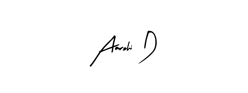 Once you've used our free online signature maker to create your best signature Arty Signature style, it's time to enjoy all of the benefits that Aarohi D name signing documents. Aarohi D signature style 8 images and pictures png