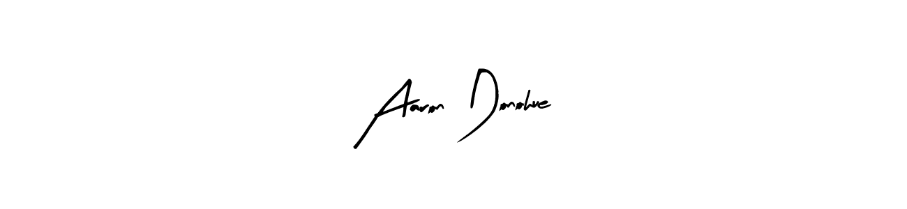 Make a beautiful signature design for name Aaron Donohue. With this signature (Arty Signature) style, you can create a handwritten signature for free. Aaron Donohue signature style 8 images and pictures png