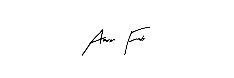 Also we have Aaron Fmb name is the best signature style. Create professional handwritten signature collection using Arty Signature autograph style. Aaron Fmb signature style 8 images and pictures png