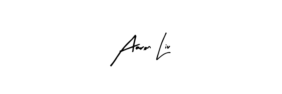 It looks lik you need a new signature style for name Aaron Liu. Design unique handwritten (Arty Signature) signature with our free signature maker in just a few clicks. Aaron Liu signature style 8 images and pictures png
