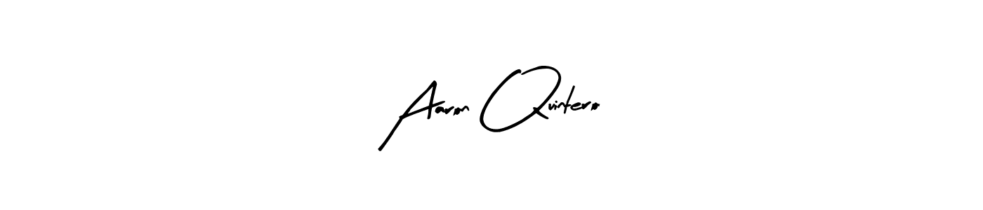 How to make Aaron Quintero name signature. Use Arty Signature style for creating short signs online. This is the latest handwritten sign. Aaron Quintero signature style 8 images and pictures png