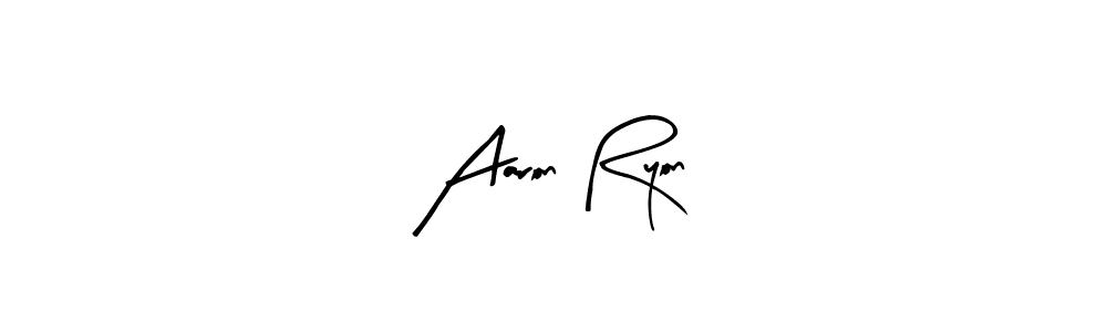 Use a signature maker to create a handwritten signature online. With this signature software, you can design (Arty Signature) your own signature for name Aaron Ryon. Aaron Ryon signature style 8 images and pictures png