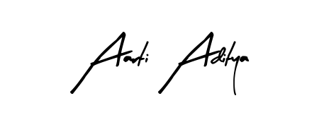 Make your name Aarti Aditya memorable on every contract using Arty Signature autograph style. Instant transparent background export available. Aarti Aditya signature style 8 images and pictures png