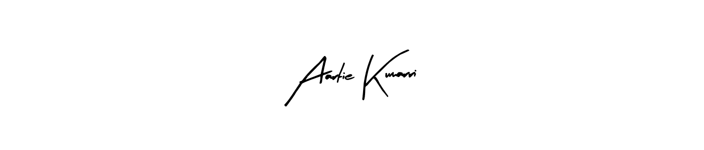 Best and Professional Signature Style for Aartie Kumarri. Arty Signature Best Signature Style Collection. Aartie Kumarri signature style 8 images and pictures png