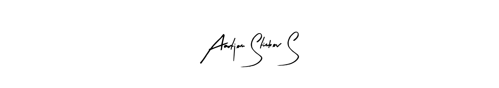 How to make Aartjom Stimkov S name signature. Use Arty Signature style for creating short signs online. This is the latest handwritten sign. Aartjom Stimkov S signature style 8 images and pictures png