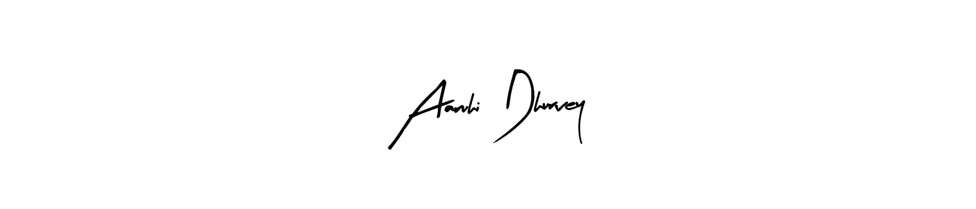 Also we have Aaruhi Dhurvey name is the best signature style. Create professional handwritten signature collection using Arty Signature autograph style. Aaruhi Dhurvey signature style 8 images and pictures png