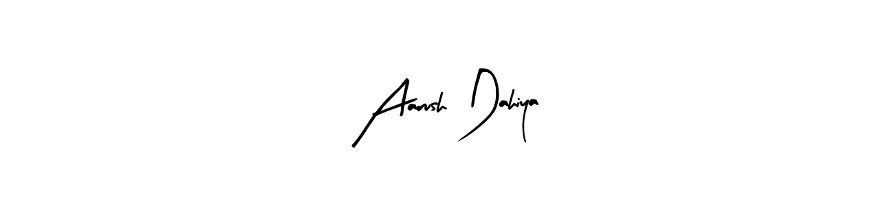 Use a signature maker to create a handwritten signature online. With this signature software, you can design (Arty Signature) your own signature for name Aarush Dahiya. Aarush Dahiya signature style 8 images and pictures png