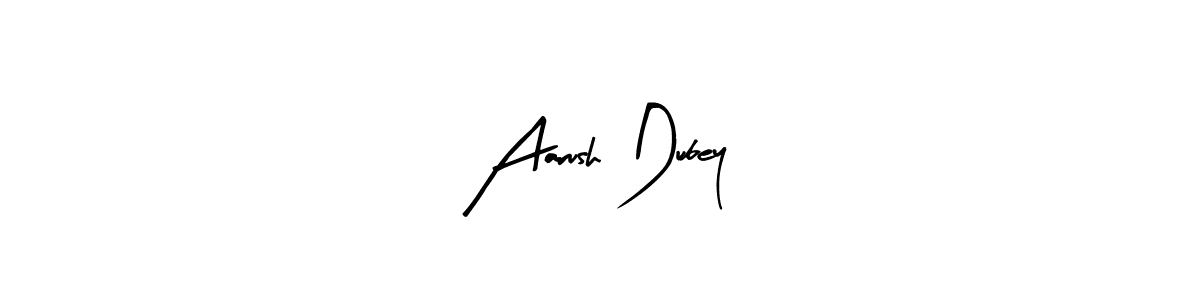 Aarush Dubey stylish signature style. Best Handwritten Sign (Arty Signature) for my name. Handwritten Signature Collection Ideas for my name Aarush Dubey. Aarush Dubey signature style 8 images and pictures png