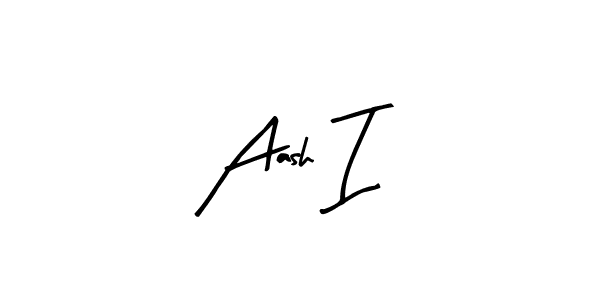 Also we have Aash I name is the best signature style. Create professional handwritten signature collection using Arty Signature autograph style. Aash I signature style 8 images and pictures png