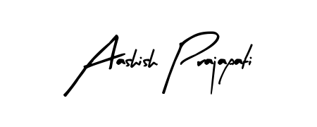 A stylish, flowing autograph style designed for name Aashish Prajapati using Arty Signature typography. Perfect for digital creative projects. Aashish Prajapati signature style 8 images and pictures png
