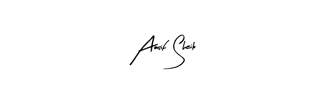 How to make Aasif Sheik signature? Arty Signature is a professional autograph style. Create handwritten signature for Aasif Sheik name. Aasif Sheik signature style 8 images and pictures png