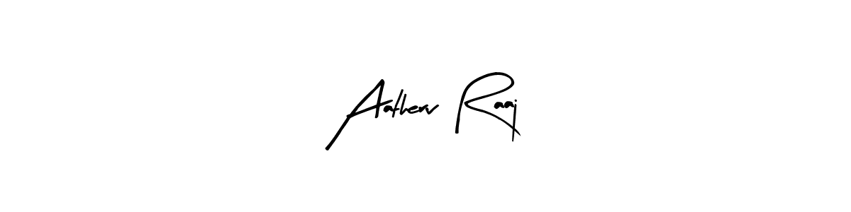 Aatherv Raaj stylish signature style. Best Handwritten Sign (Arty Signature) for my name. Handwritten Signature Collection Ideas for my name Aatherv Raaj. Aatherv Raaj signature style 8 images and pictures png