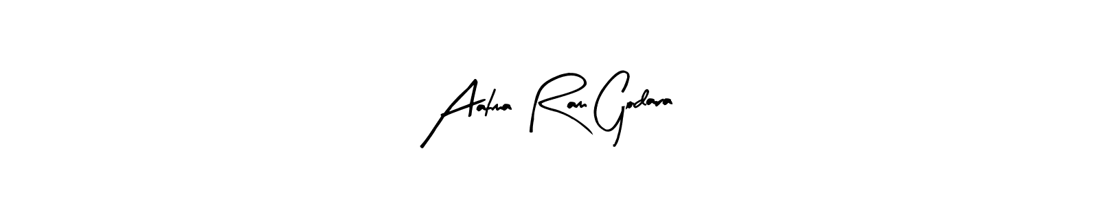 You can use this online signature creator to create a handwritten signature for the name Aatma Ram Godara. This is the best online autograph maker. Aatma Ram Godara signature style 8 images and pictures png