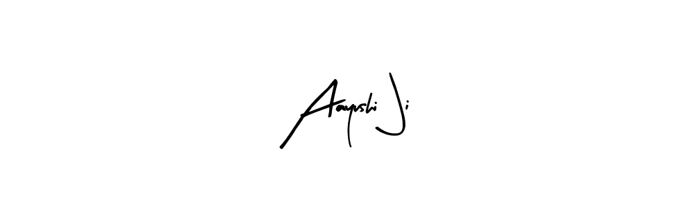 This is the best signature style for the Aayushi Ji name. Also you like these signature font (Arty Signature). Mix name signature. Aayushi Ji signature style 8 images and pictures png
