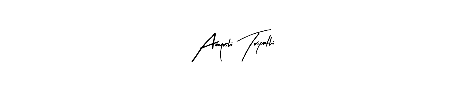 Similarly Arty Signature is the best handwritten signature design. Signature creator online .You can use it as an online autograph creator for name Aayushi Tripathi. Aayushi Tripathi signature style 8 images and pictures png