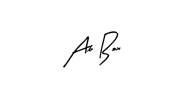 How to make Ab Box name signature. Use Arty Signature style for creating short signs online. This is the latest handwritten sign. Ab Box signature style 8 images and pictures png