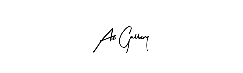 Similarly Arty Signature is the best handwritten signature design. Signature creator online .You can use it as an online autograph creator for name Ab Gallery. Ab Gallery signature style 8 images and pictures png