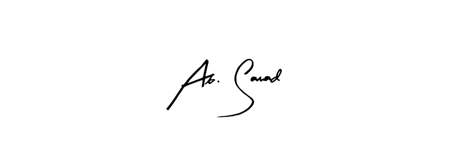 This is the best signature style for the Ab. Samad name. Also you like these signature font (Arty Signature). Mix name signature. Ab. Samad signature style 8 images and pictures png