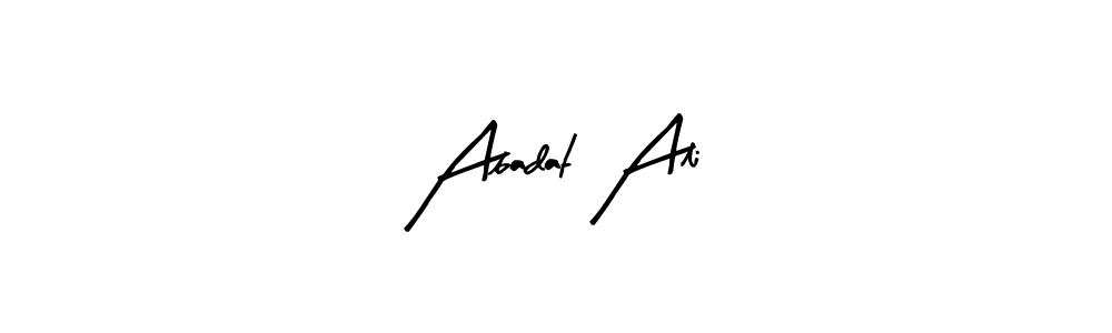 It looks lik you need a new signature style for name Abadat Ali. Design unique handwritten (Arty Signature) signature with our free signature maker in just a few clicks. Abadat Ali signature style 8 images and pictures png