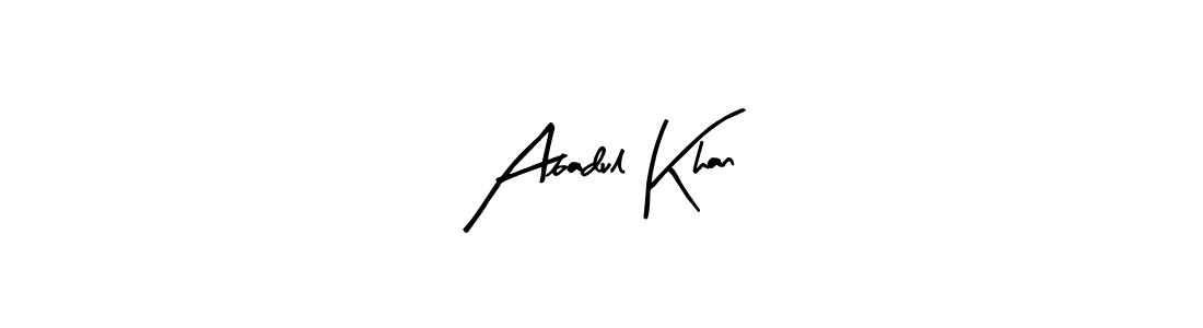 How to make Abadul Khan signature? Arty Signature is a professional autograph style. Create handwritten signature for Abadul Khan name. Abadul Khan signature style 8 images and pictures png