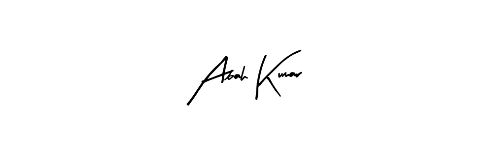 Abah Kumar stylish signature style. Best Handwritten Sign (Arty Signature) for my name. Handwritten Signature Collection Ideas for my name Abah Kumar. Abah Kumar signature style 8 images and pictures png