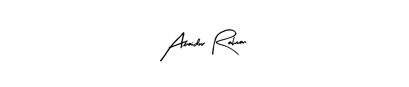 You can use this online signature creator to create a handwritten signature for the name Abaidur Rahman. This is the best online autograph maker. Abaidur Rahman signature style 8 images and pictures png