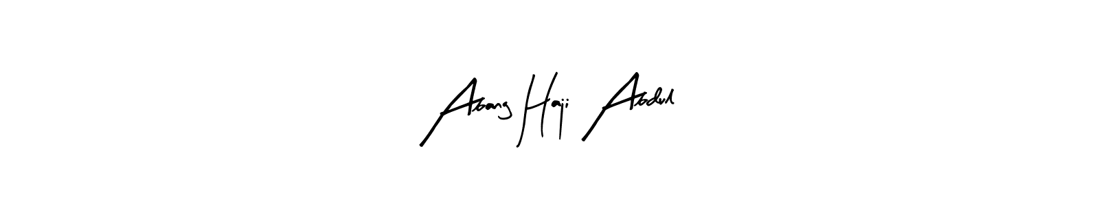 Here are the top 10 professional signature styles for the name Abang Haji Abdul. These are the best autograph styles you can use for your name. Abang Haji Abdul signature style 8 images and pictures png