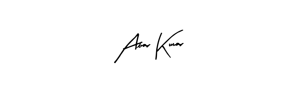 You should practise on your own different ways (Arty Signature) to write your name (Abar Kumar) in signature. don't let someone else do it for you. Abar Kumar signature style 8 images and pictures png