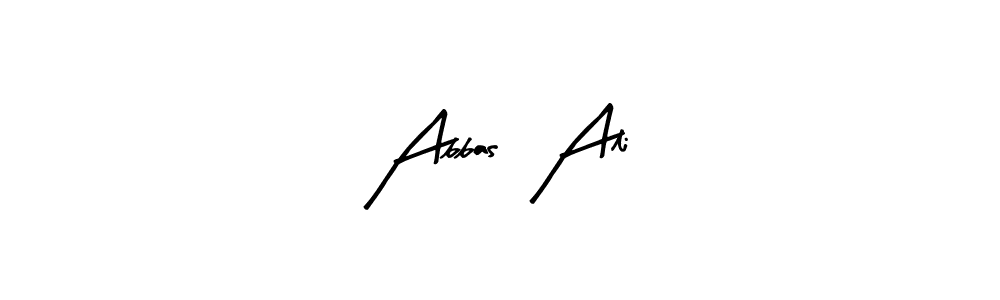 if you are searching for the best signature style for your name Abbas  Ali. so please give up your signature search. here we have designed multiple signature styles  using Arty Signature. Abbas  Ali signature style 8 images and pictures png