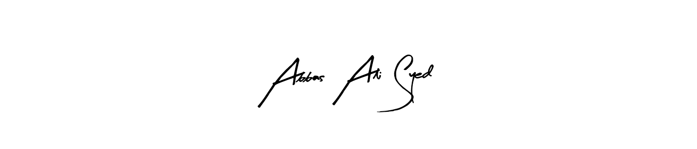 Make a short Abbas Ali Syed signature style. Manage your documents anywhere anytime using Arty Signature. Create and add eSignatures, submit forms, share and send files easily. Abbas Ali Syed signature style 8 images and pictures png