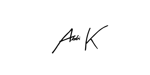 It looks lik you need a new signature style for name Abbi K. Design unique handwritten (Arty Signature) signature with our free signature maker in just a few clicks. Abbi K signature style 8 images and pictures png