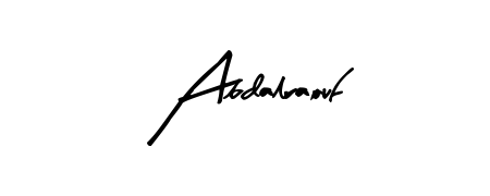 How to Draw Abdalraouf signature style? Arty Signature is a latest design signature styles for name Abdalraouf. Abdalraouf signature style 8 images and pictures png