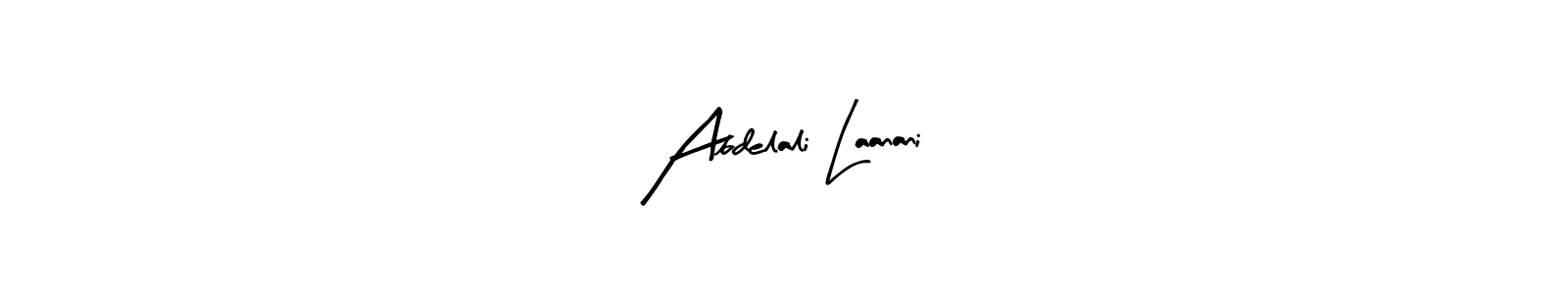 Abdelali Laanani stylish signature style. Best Handwritten Sign (Arty Signature) for my name. Handwritten Signature Collection Ideas for my name Abdelali Laanani. Abdelali Laanani signature style 8 images and pictures png