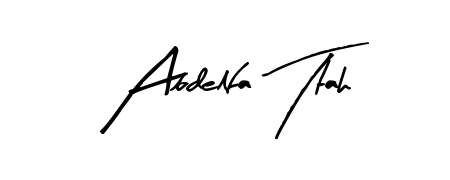 Similarly Arty Signature is the best handwritten signature design. Signature creator online. You can use it as an online autograph creator for name Abdelfa Ttah. Abdelfa Ttah signature style 8 images and pictures png